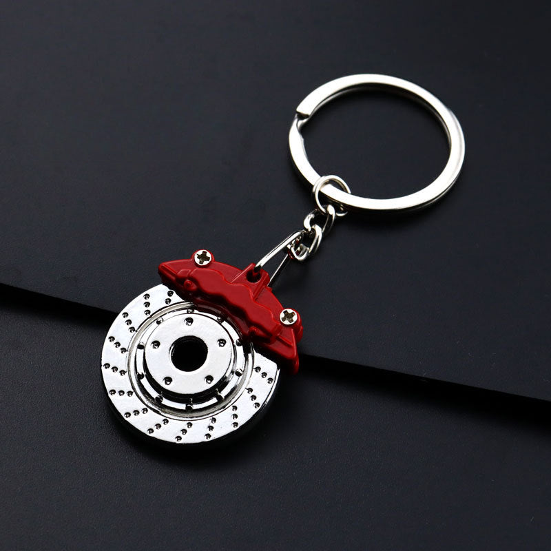 Wholesale Zinc Alloy Car Modified Brake Disc Key Chain